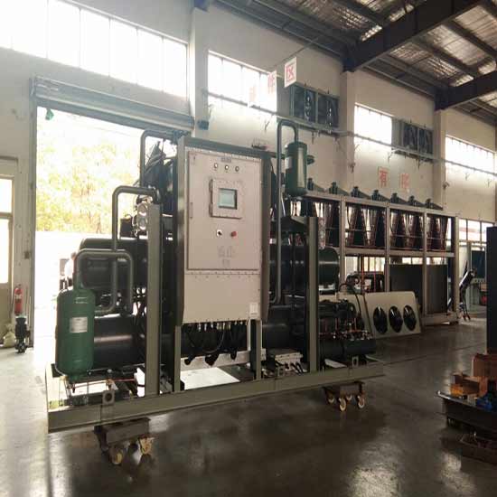 零下50度制藥業(yè)控溫用低溫冷凍機(jī)組
